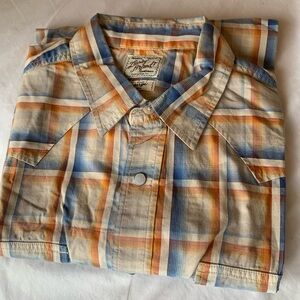 Lucky Brand Plaid Button-Up Shirt